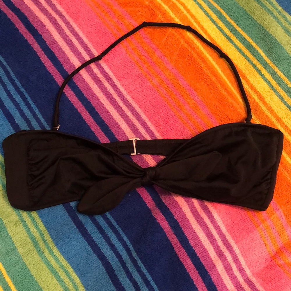 Bandeau bikini top